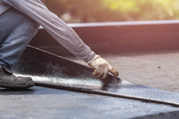 Professional Basement Waterproofing technician working in New Haven, NY
